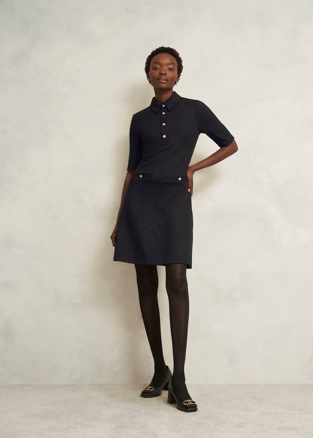 Lexie Dress, Black, hi-res