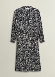 Cynthia Dress, Black Cream, hi-res