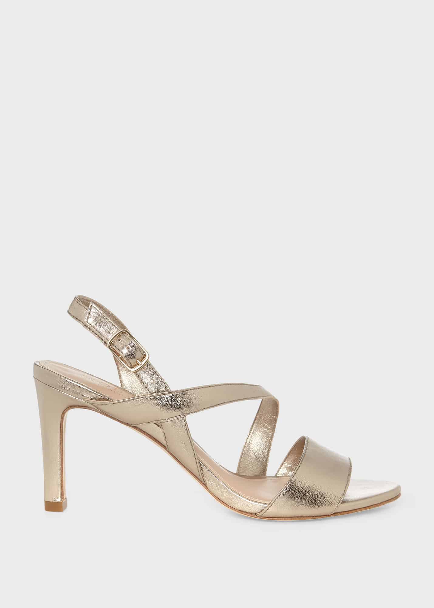 Geox® EOLIE: Women's gold Platform Sandals | Geox®