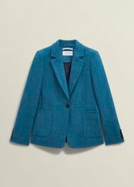 Lilla Wool Jacket, Blue, hi-res