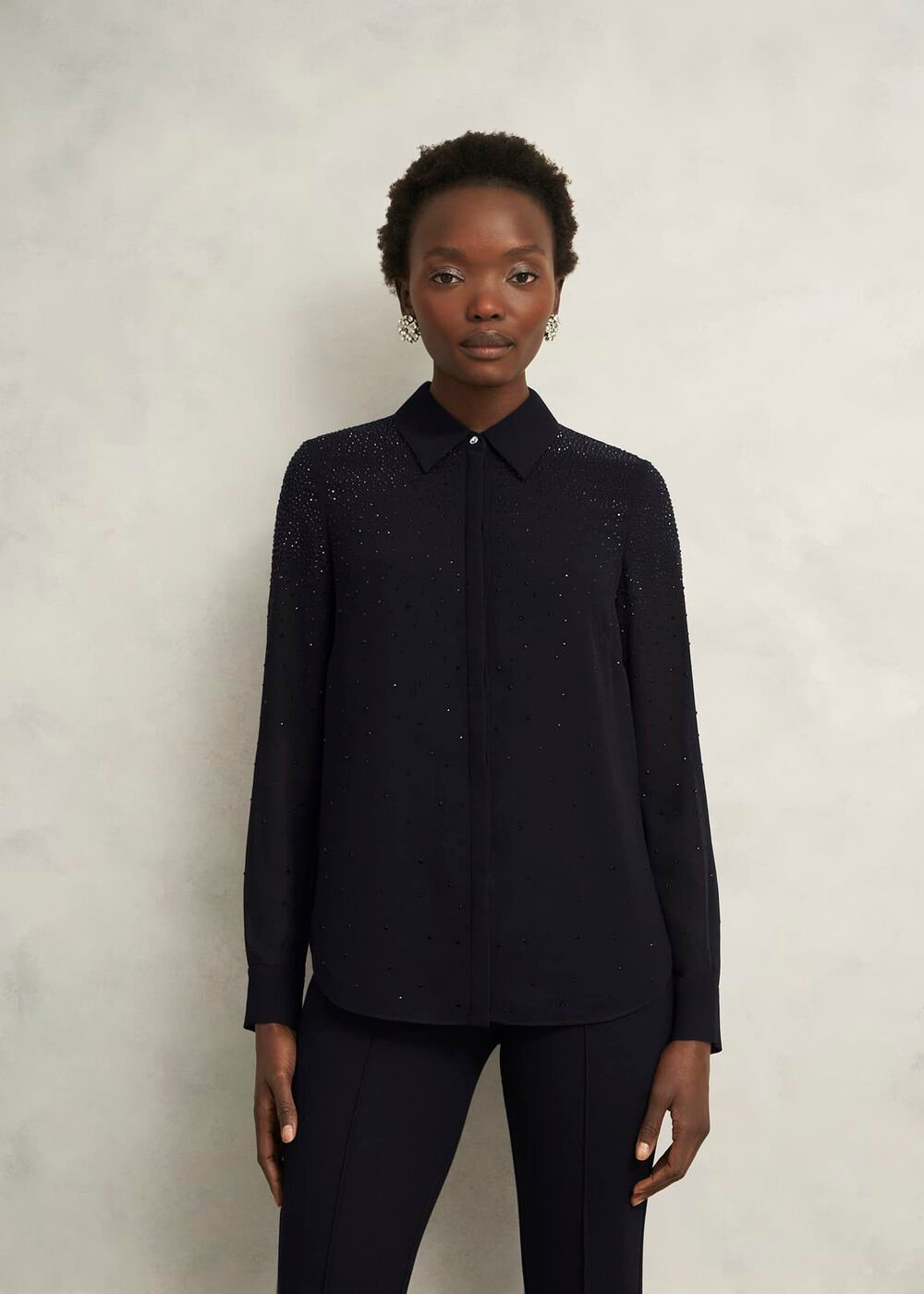 Shona Hotfix Shirt, Black, hi-res