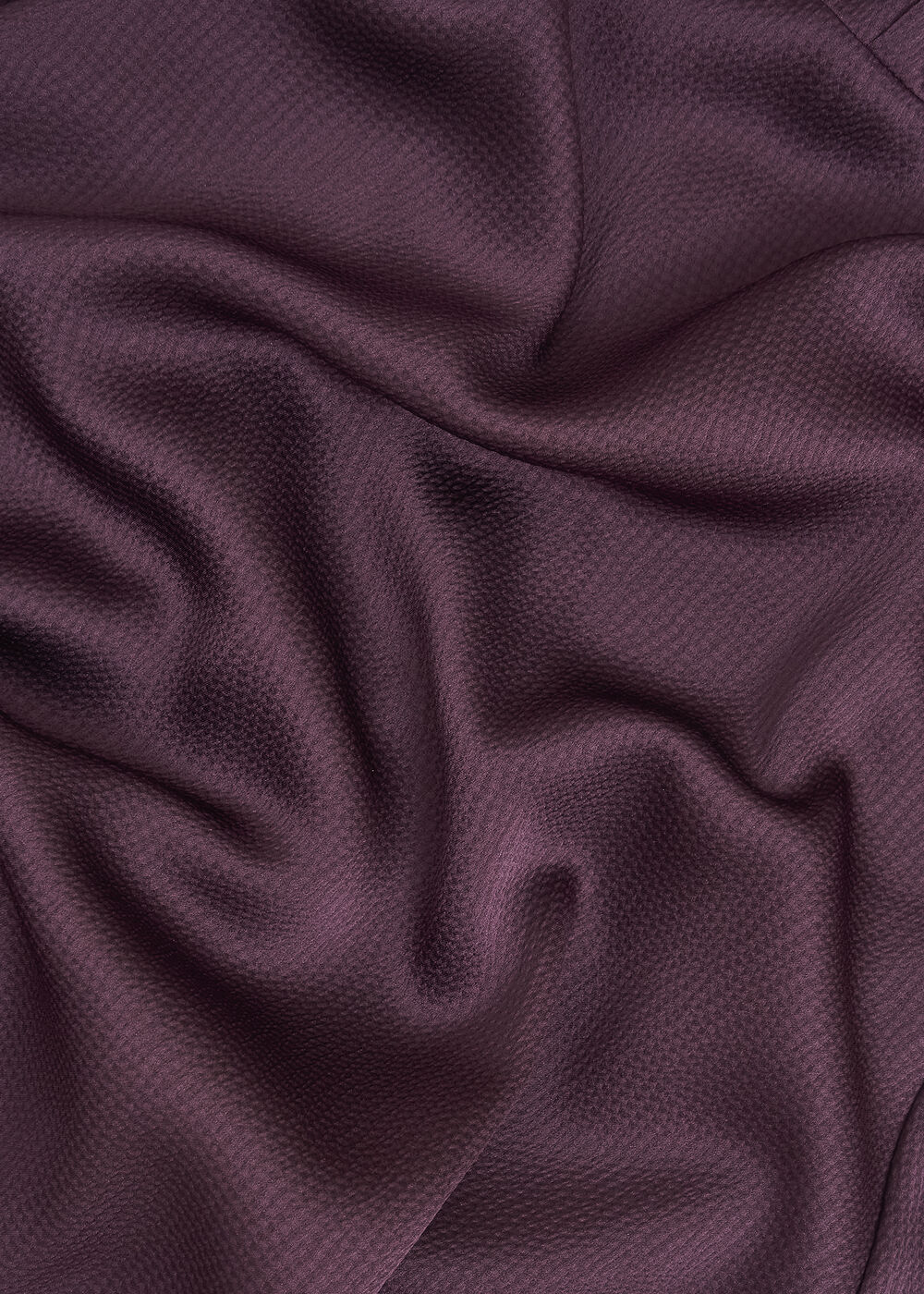 Anais Textured Satin Dress, Onyx Red, hi-res