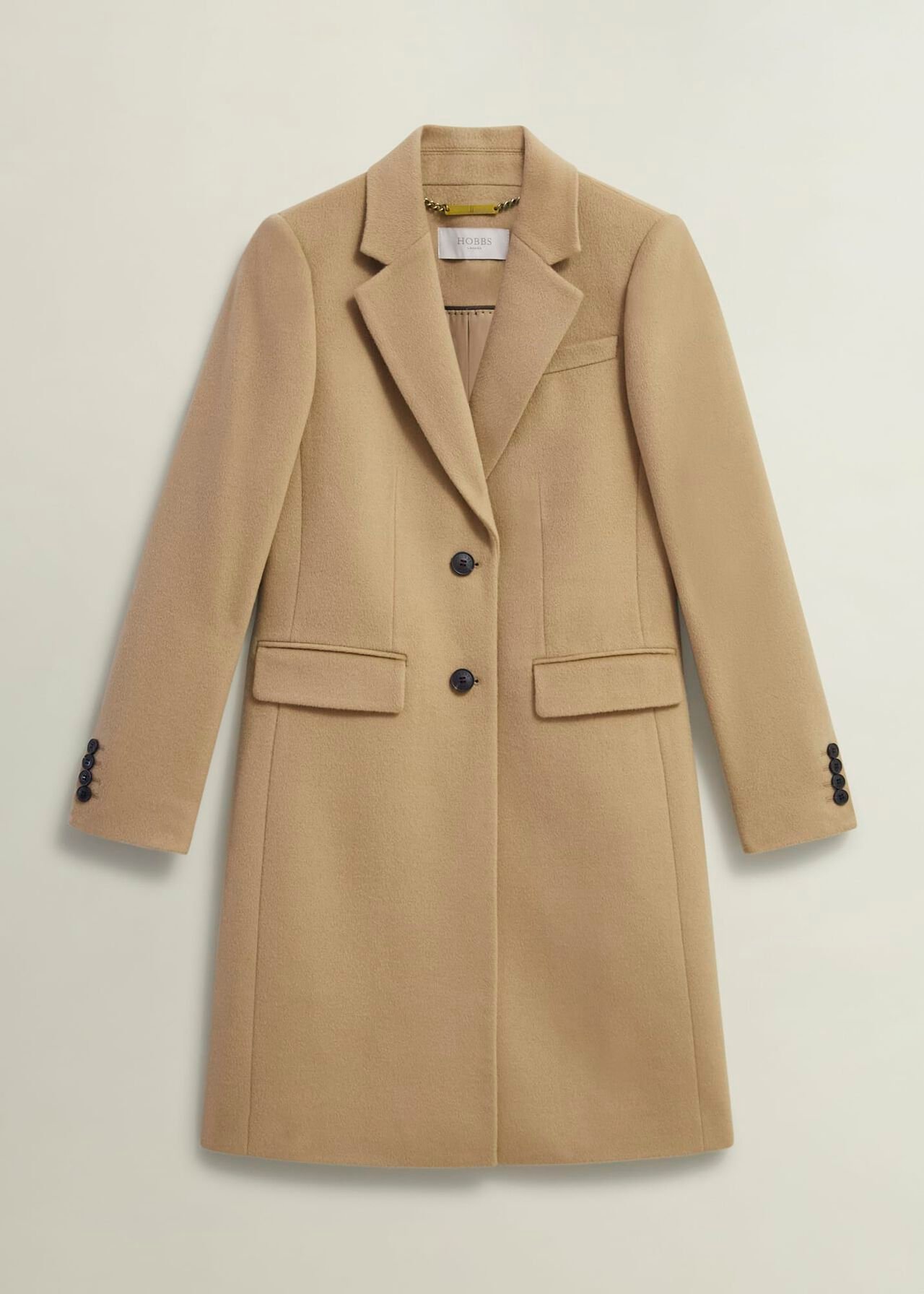 Cavendish Wool Coat, Hobbs Camel, hi-res