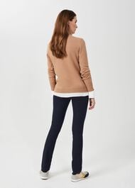 Amanda Skinny Jeans With Stretch, True Navy, hi-res