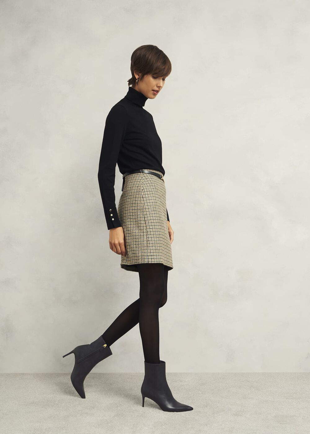 Aria Ankle Boots, Black, hi-res