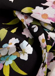 Erica Belted Midi Dress, Black Multi, hi-res