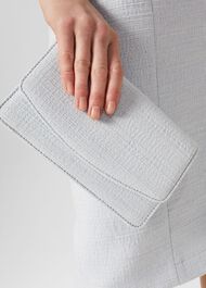 Kensington Clutch, Ice Blue Tweed, hi-res