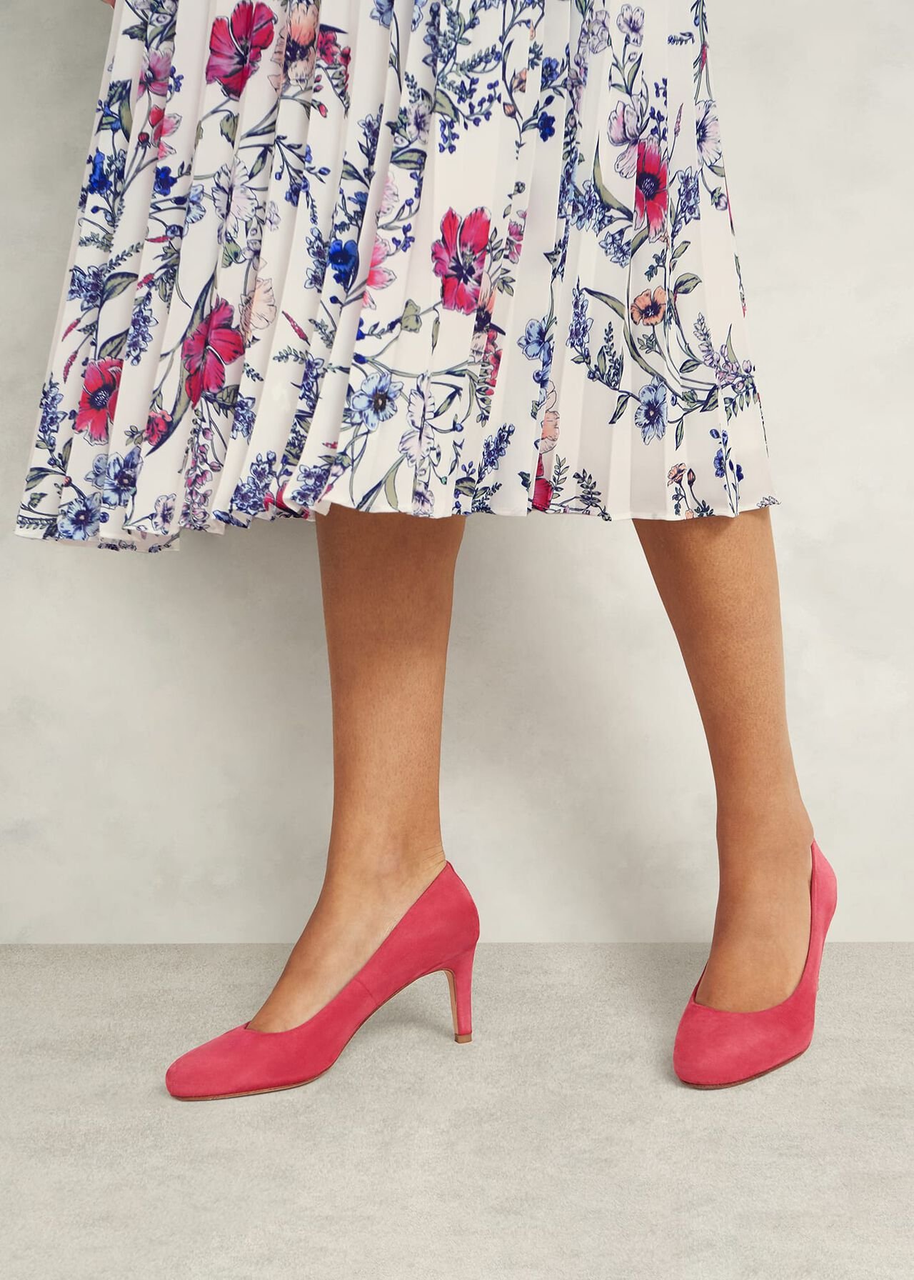 Lizzie Pumps, Zinnia Pink, hi-res