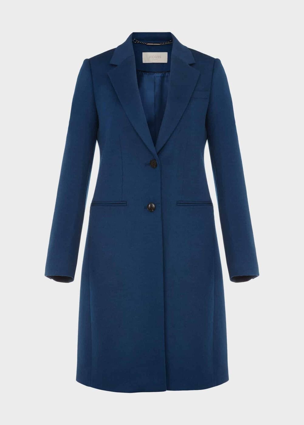 Tilda Wool Coat, Steel Blue, hi-res