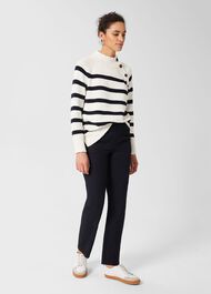 Cynthia Trousers, Navy, hi-res