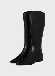 Rosanna Western Knee Boots, Black, hi-res