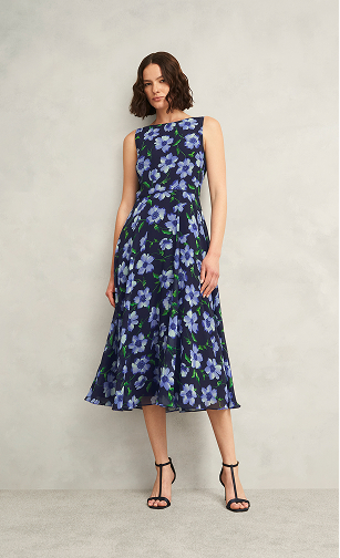 A curated collection of long, Hobbs occasion dresses.