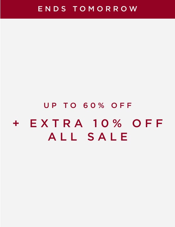 Hobbs Extra 10% Sale.