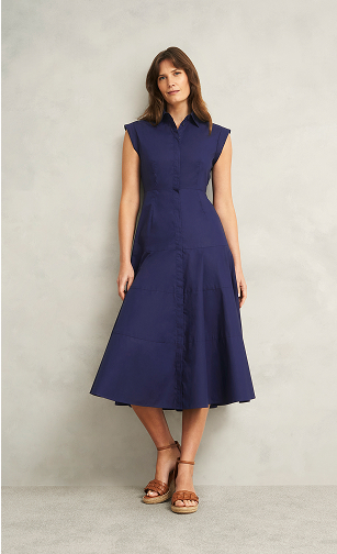Women wearing Hobbs holiday outfits.