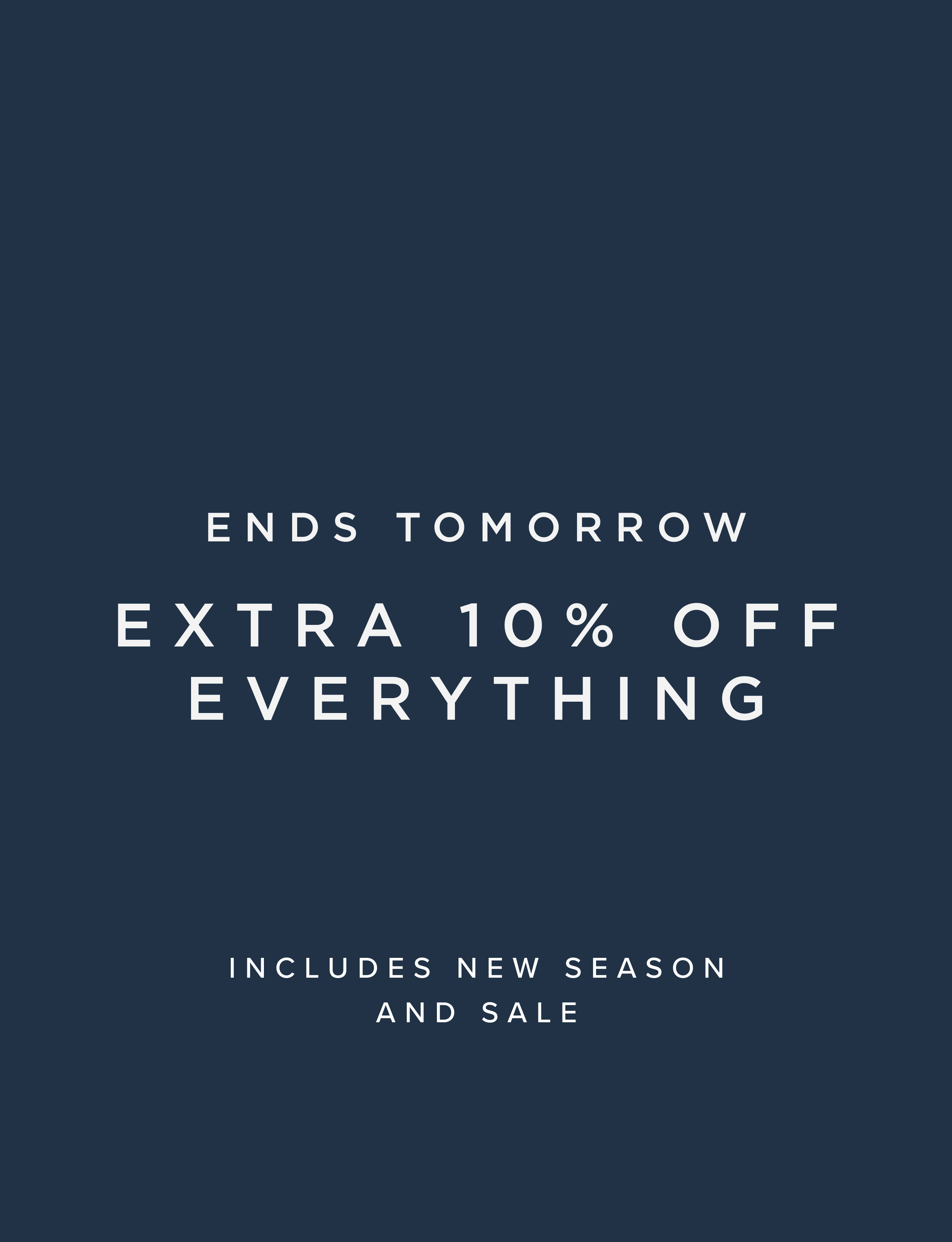 Hobbs Extra 10% Off Everything Promotion