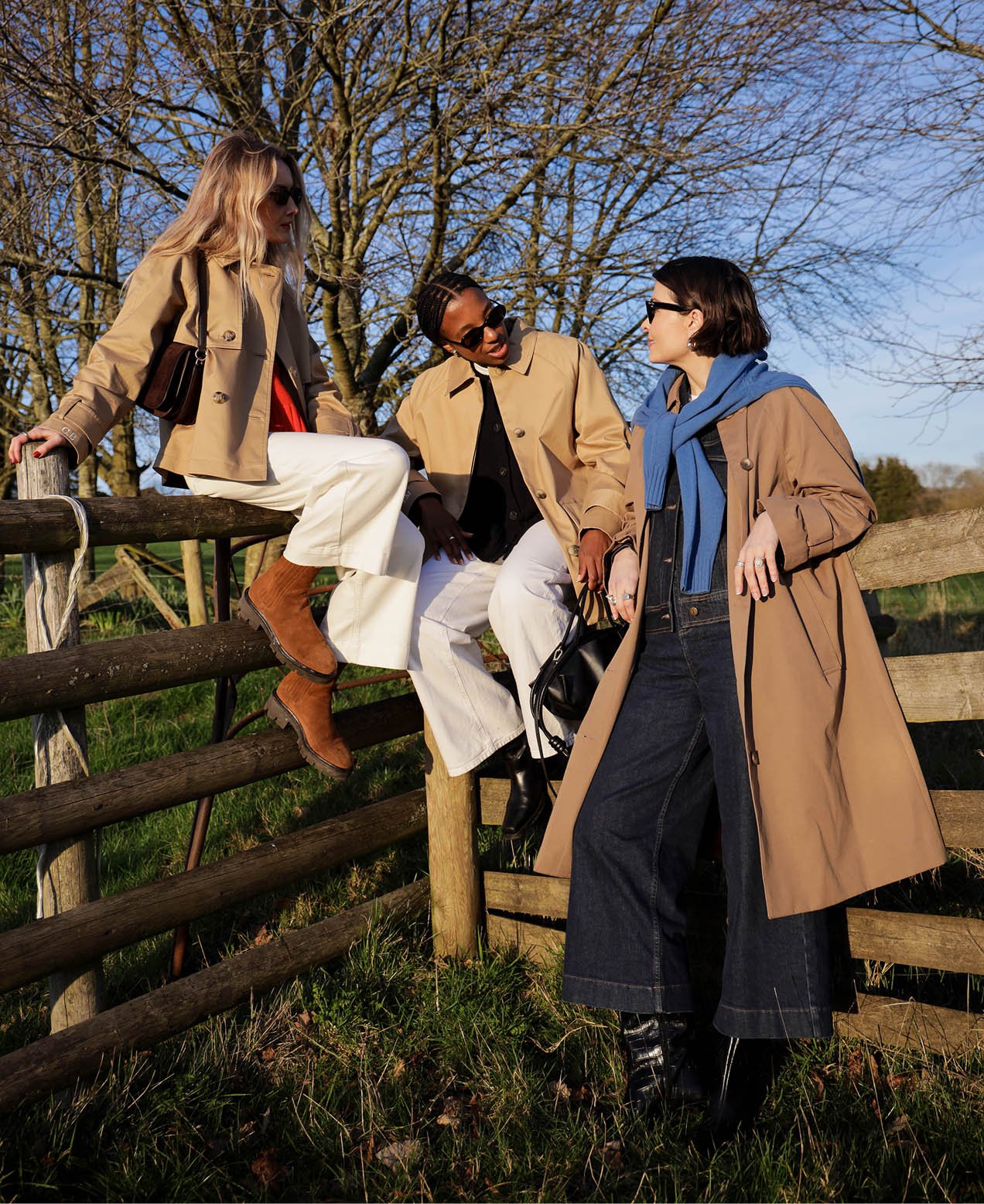 Our trench coat collection, as seen on @chloekathbutler,@taffymsipa and @thealiceedit.
