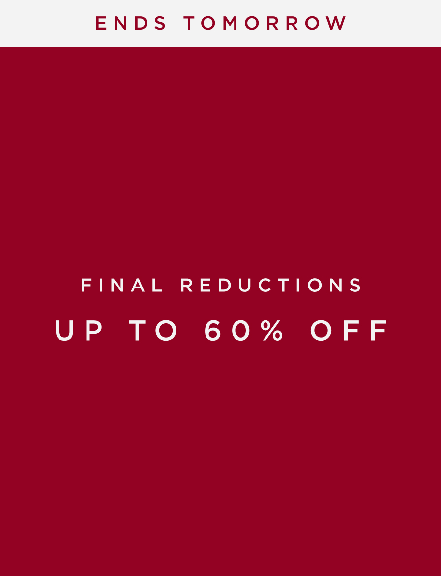 Hobbs Final Reductions Up To 60% Off Ends Tomorrow