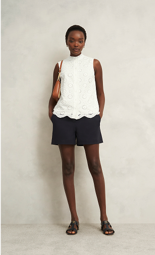 Women wearing Hobbs holiday outfits.