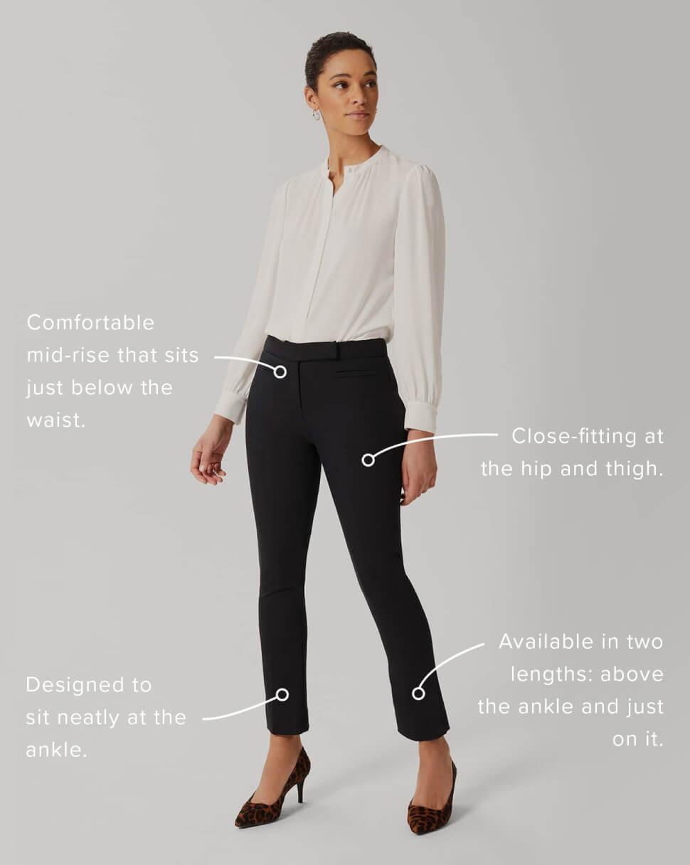 Tailored trousers - Dark grey - Ladies | H&M IN
