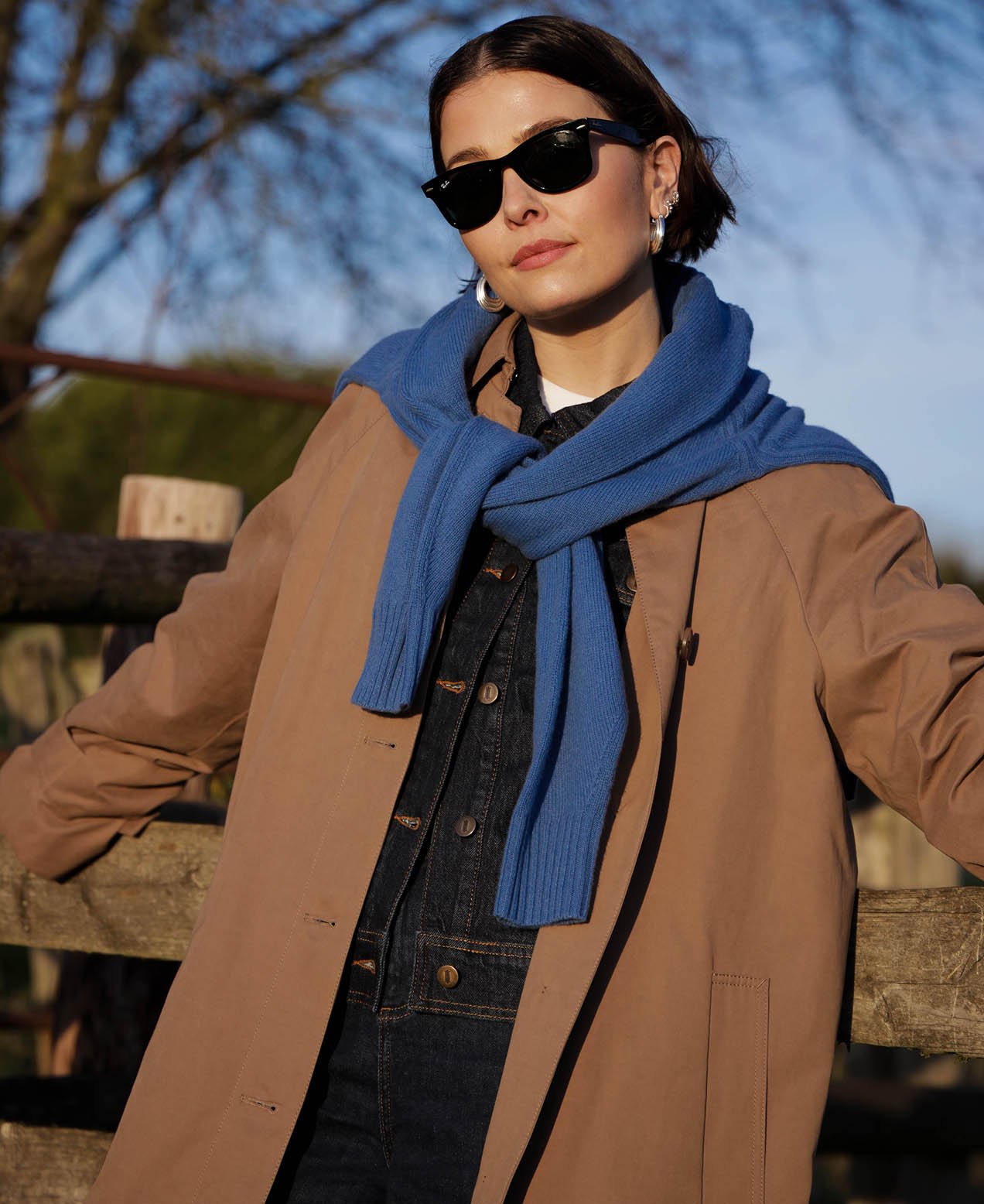 A good trench coat, as seen on@isabelladuder.